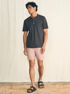 Faherty Brand Short-Sleeve Sunwashed Henley -^ T-Shirts & Henleys