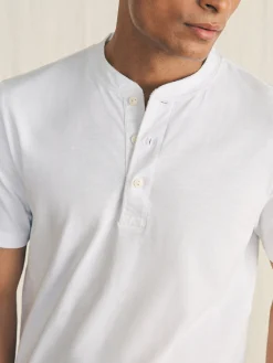 Faherty Brand Short-Sleeve Sunwashed Henley -^ T-Shirts & Henleys