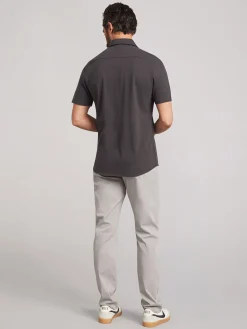 Faherty Brand Short-Sleeve Sunwashed Knit Shirt (Tall) -^ Shirts