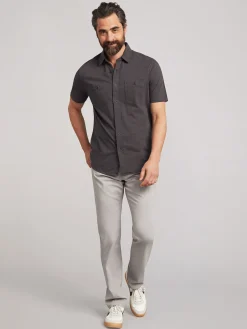 Faherty Brand Short-Sleeve Sunwashed Knit Shirt -^ Shirts