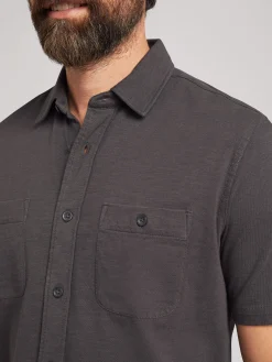 Faherty Brand Short-Sleeve Sunwashed Knit Shirt -^ Shirts