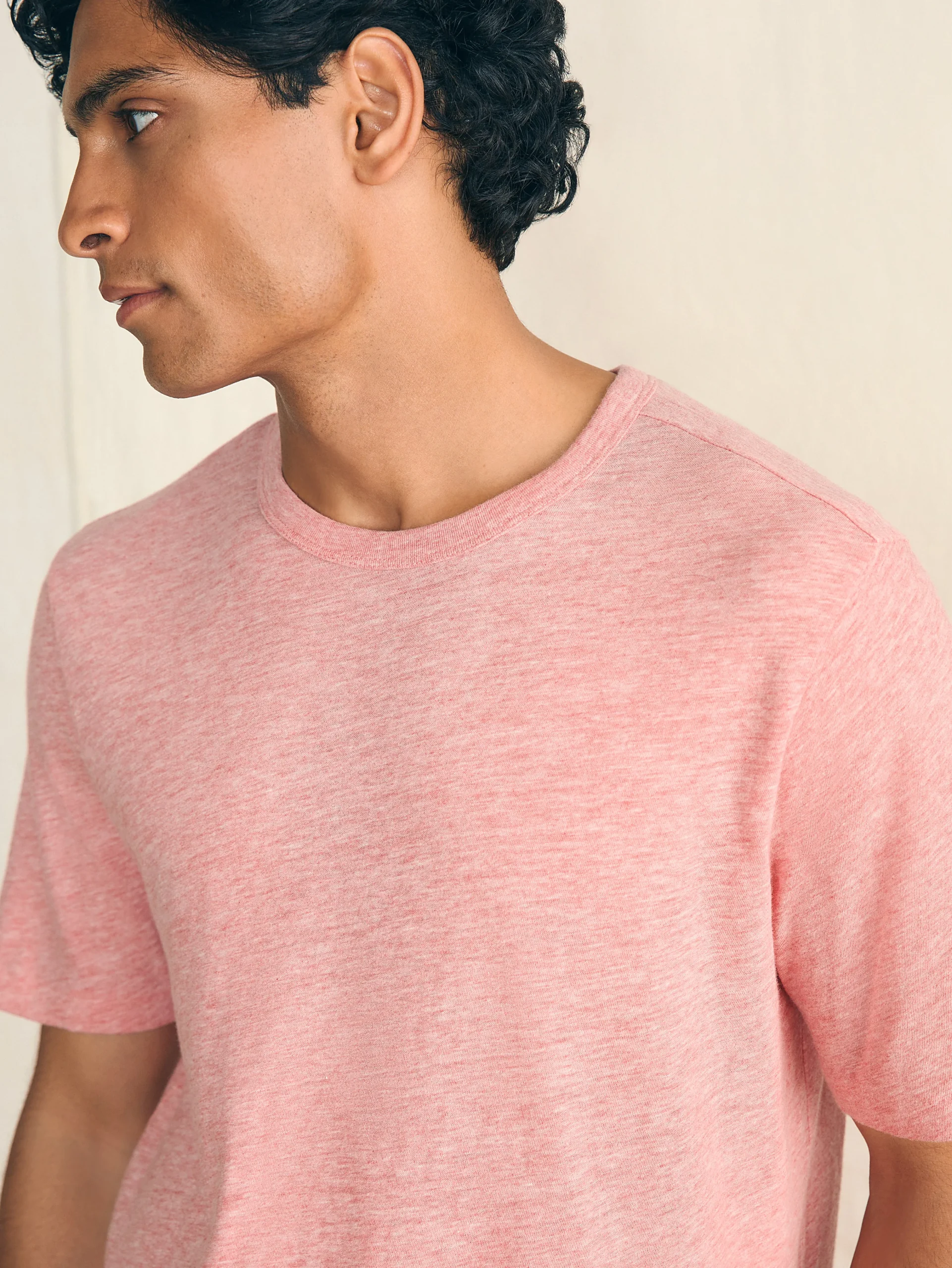 Faherty Brand Short-Sleeve Vintage Chambray Tee -^ T-Shirts & Henleys