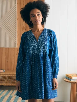 Faherty Brand Silk Blend Solstice Mini Dress -^Women Dresses