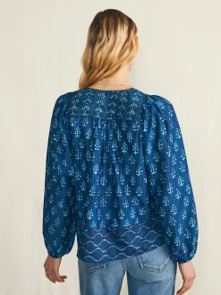 Faherty Brand Silk Blend Solstice Top -^Women Shirts & Tops