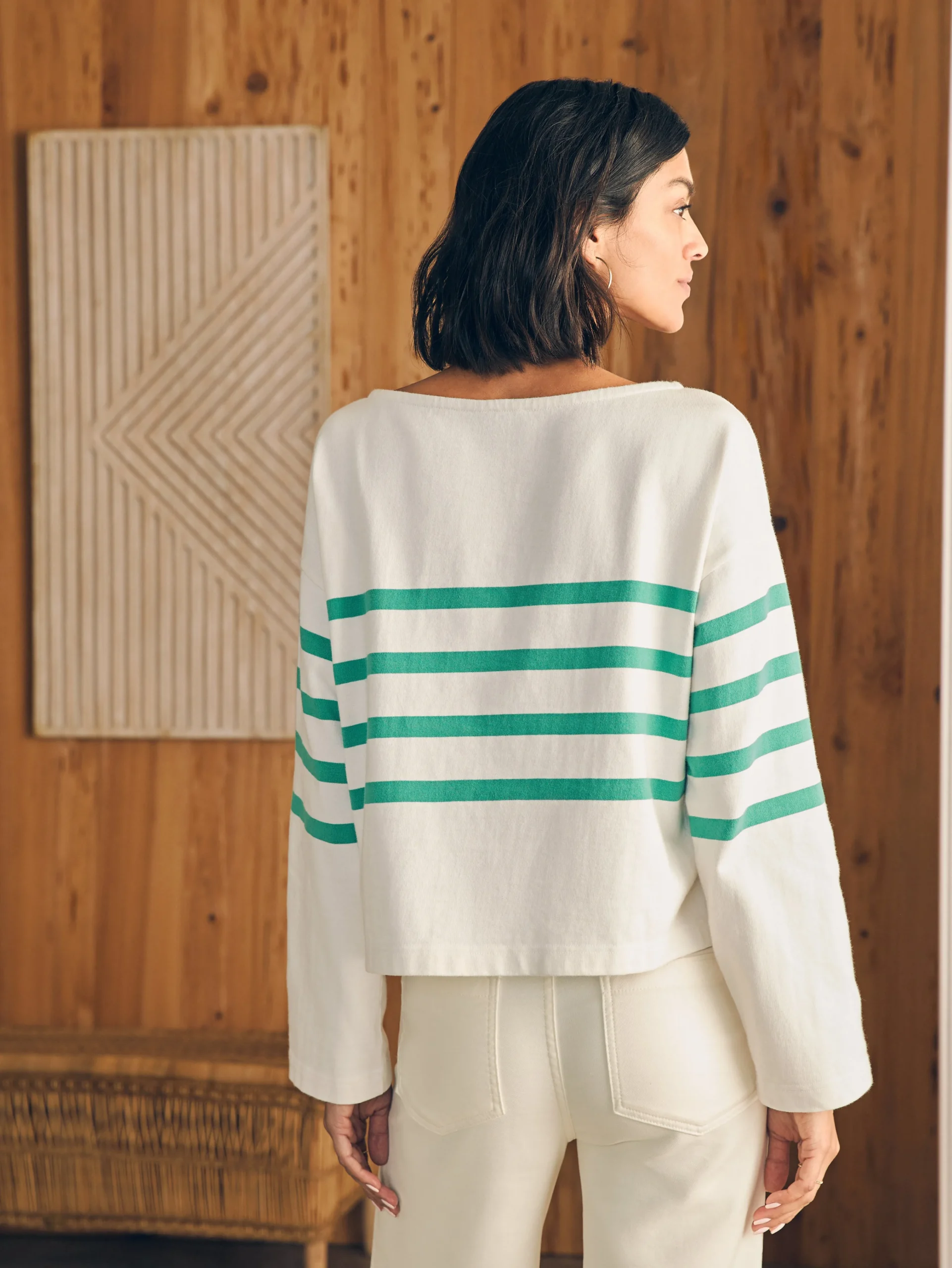 Faherty Brand Sport Jersey Long-Sleeve Tee -^Women T-Shirts