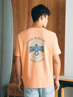 Faherty Brand Steven Paul Judd Good Medicine Surf Club Tee -^ T-Shirts & Henleys