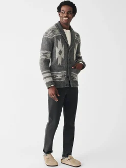 Faherty Brand Steven Paul Judd Thunderbird Cardigan -^ Sweaters