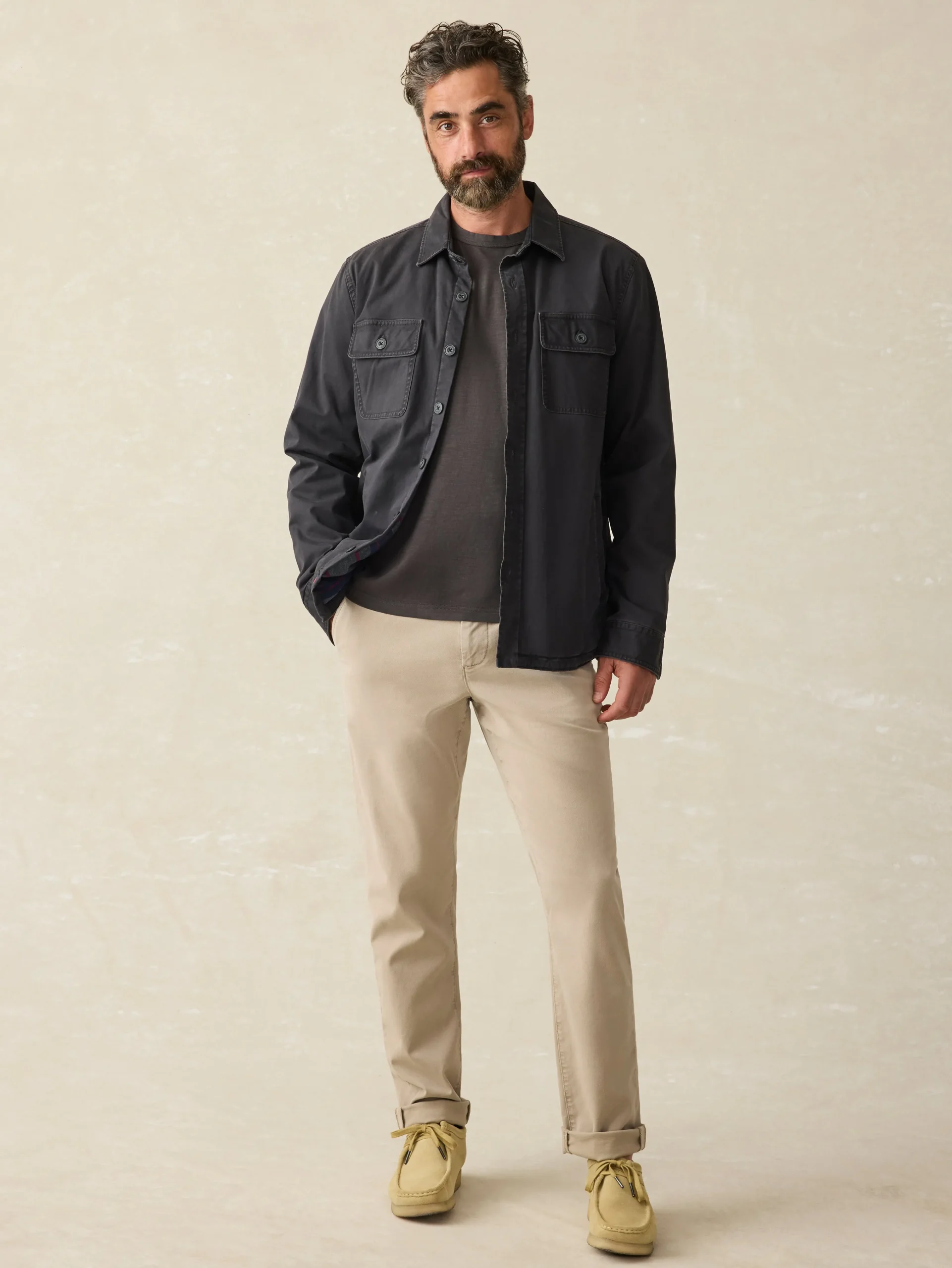 Faherty Brand Stretch Blanket Lined CPO -^ Jackets & Vests