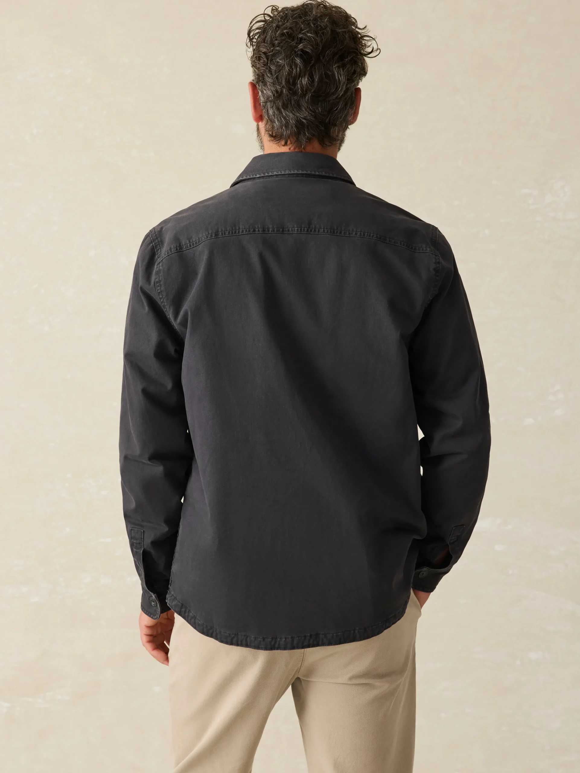 Faherty Brand Stretch Blanket Lined CPO (Tall) -^ Jackets & Vests