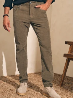 Faherty Brand Stretch Corduroy 5-Pocket Pant (32" Inseam) -^ Pants