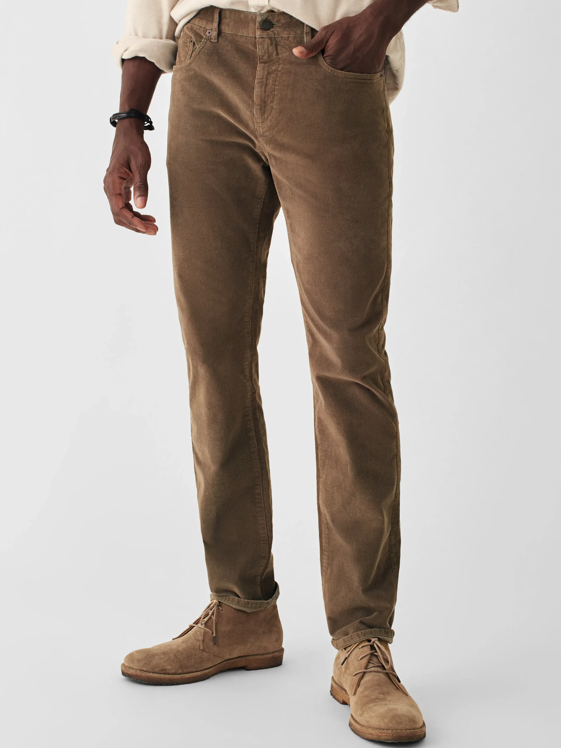 Faherty Brand Stretch Corduroy 5-Pocket Pant -^ Pants