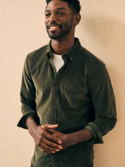 Faherty Brand Stretch Corduroy Shirt -^ Shirts