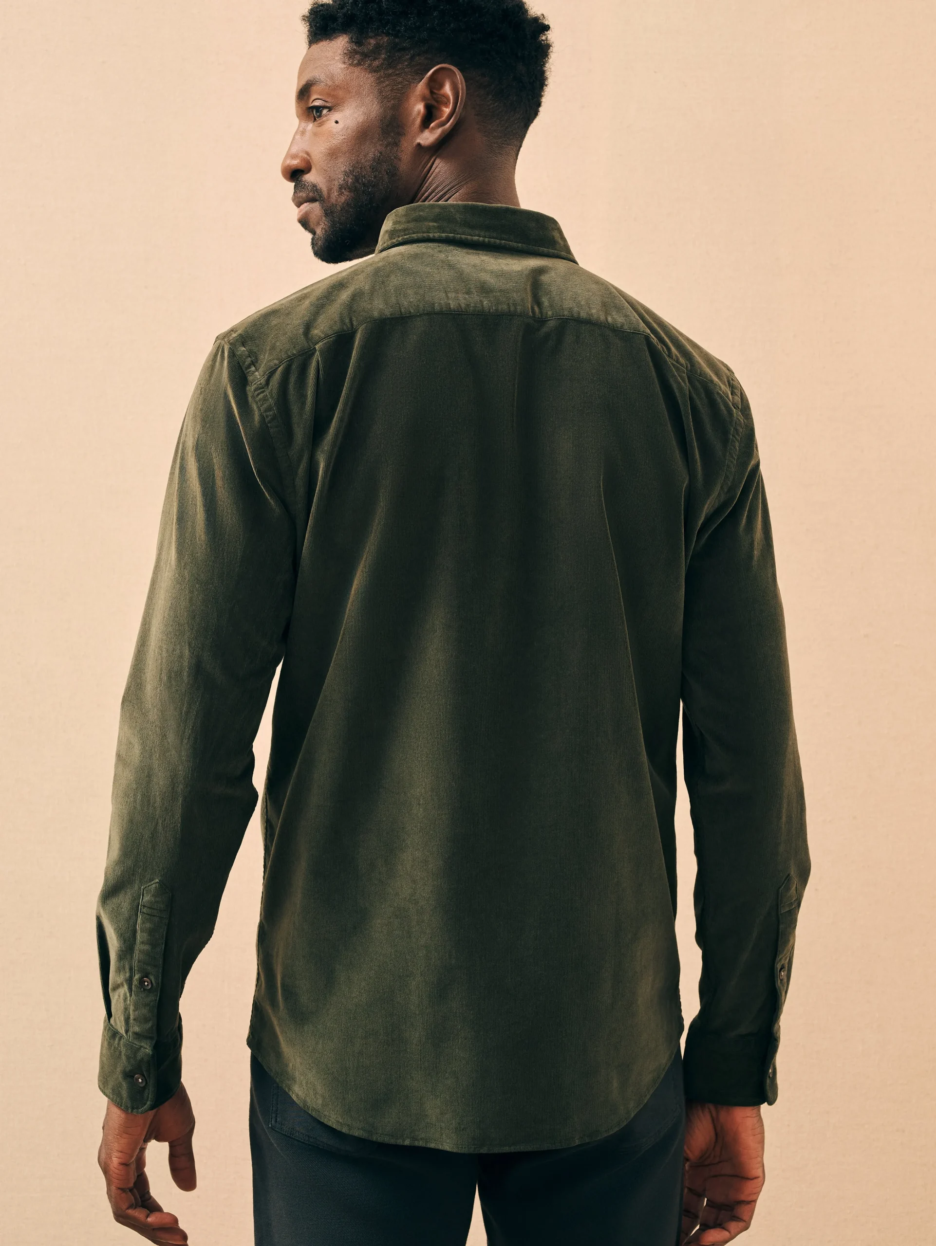 Faherty Brand Stretch Corduroy Shirt -^ Shirts