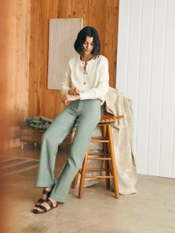 Faherty Brand Stretch Terry Harbor Pant -^Women Pants