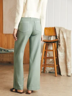Faherty Brand Stretch Terry Harbor Pant -^Women Pants
