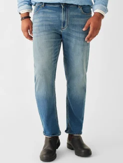 Faherty Brand Stretch Terry Indigo 5-Pocket Pant (32