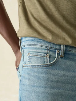Faherty Brand Stretch Terry Indigo 5-Pocket Pant -^ Pants