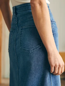 Faherty Brand Stretch Terry Midi Skirt -^Women Shorts & Skirts