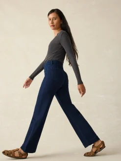 Faherty Brand Stretch Terry Patch Pocket Ankle Pant -^Women Pants