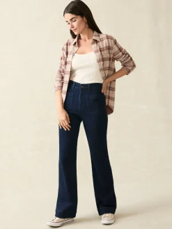Faherty Brand Stretch Terry Patch Pocket Pant -^Women Pants|Jeans