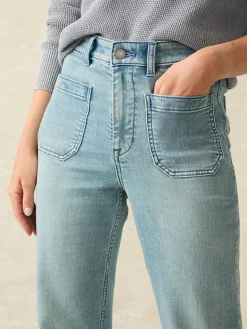 Faherty Brand Stretch Terry Patch Pocket Pant -^Women Pants