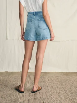 Faherty Brand Stretch Terry Patch Pocket Short -^Women Shorts & Skirts