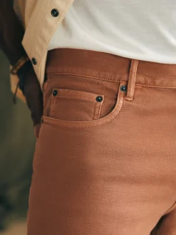 Faherty Brand Stretch Terry 5-Pocket Athletic Fit Pant (32" Inseam) -^ Pants