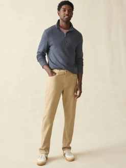 Faherty Brand Stretch Terry 5-Pocket Athletic Fit Pant -^ Pants