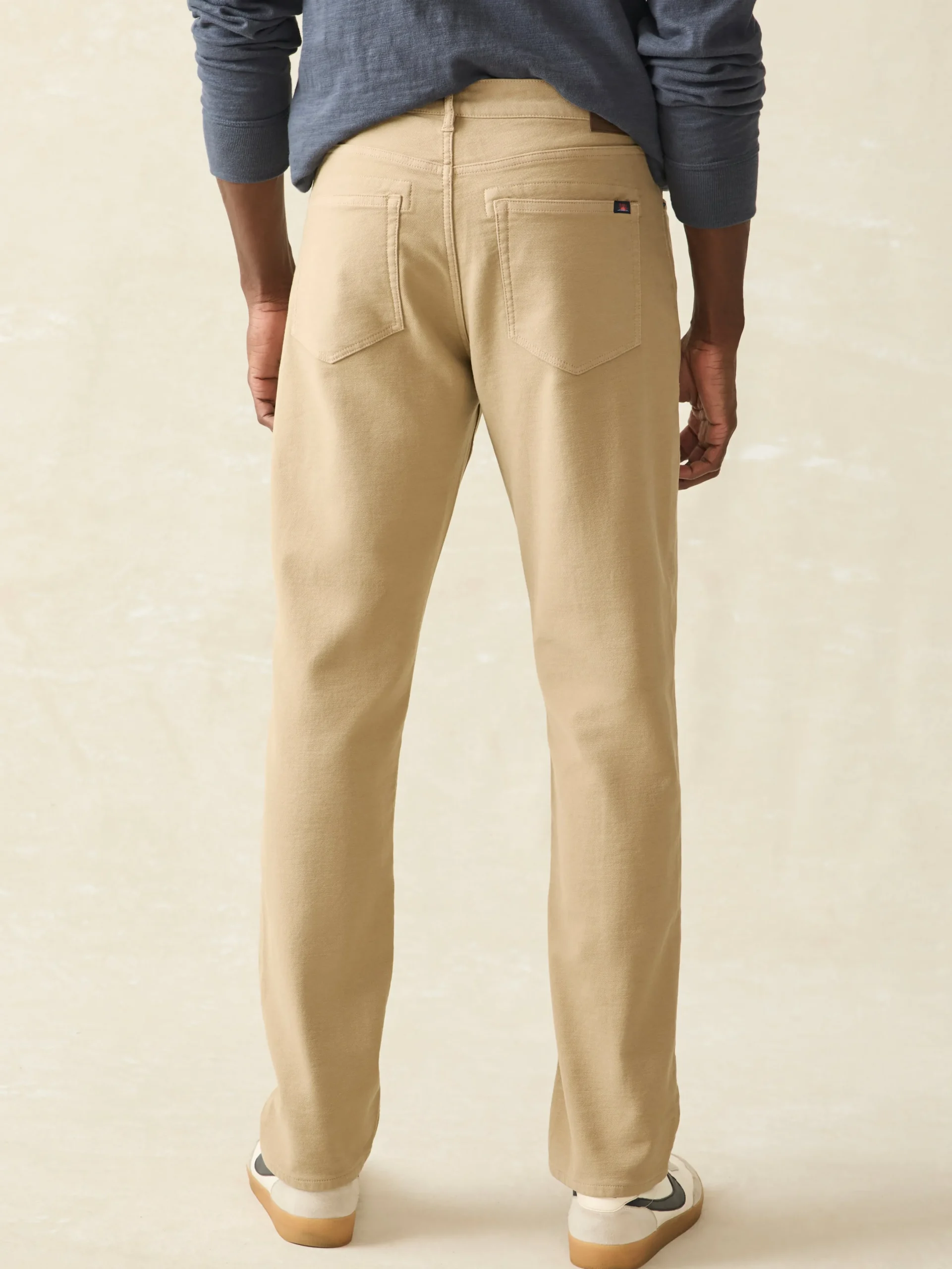 Faherty Brand Stretch Terry 5-Pocket Athletic Fit Pant -^ Pants