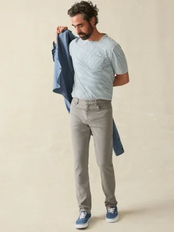 Faherty Brand Stretch Terry 5-Pocket Athletic Fit Pant -^ Pants