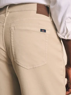Faherty Brand Stretch Terry 5-Pocket Athletic Fit Pant -^ Pants