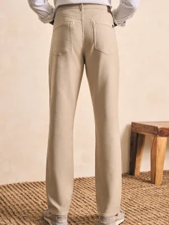 Faherty Brand Stretch Terry 5-Pocket Athletic Fit Pant -^ Pants