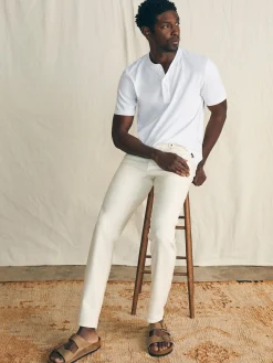 Faherty Brand Stretch Terry™ 5-Pocket Pant (32