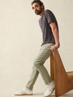 Faherty Brand Stretch Terry 5-Pocket Pant -^ Pants