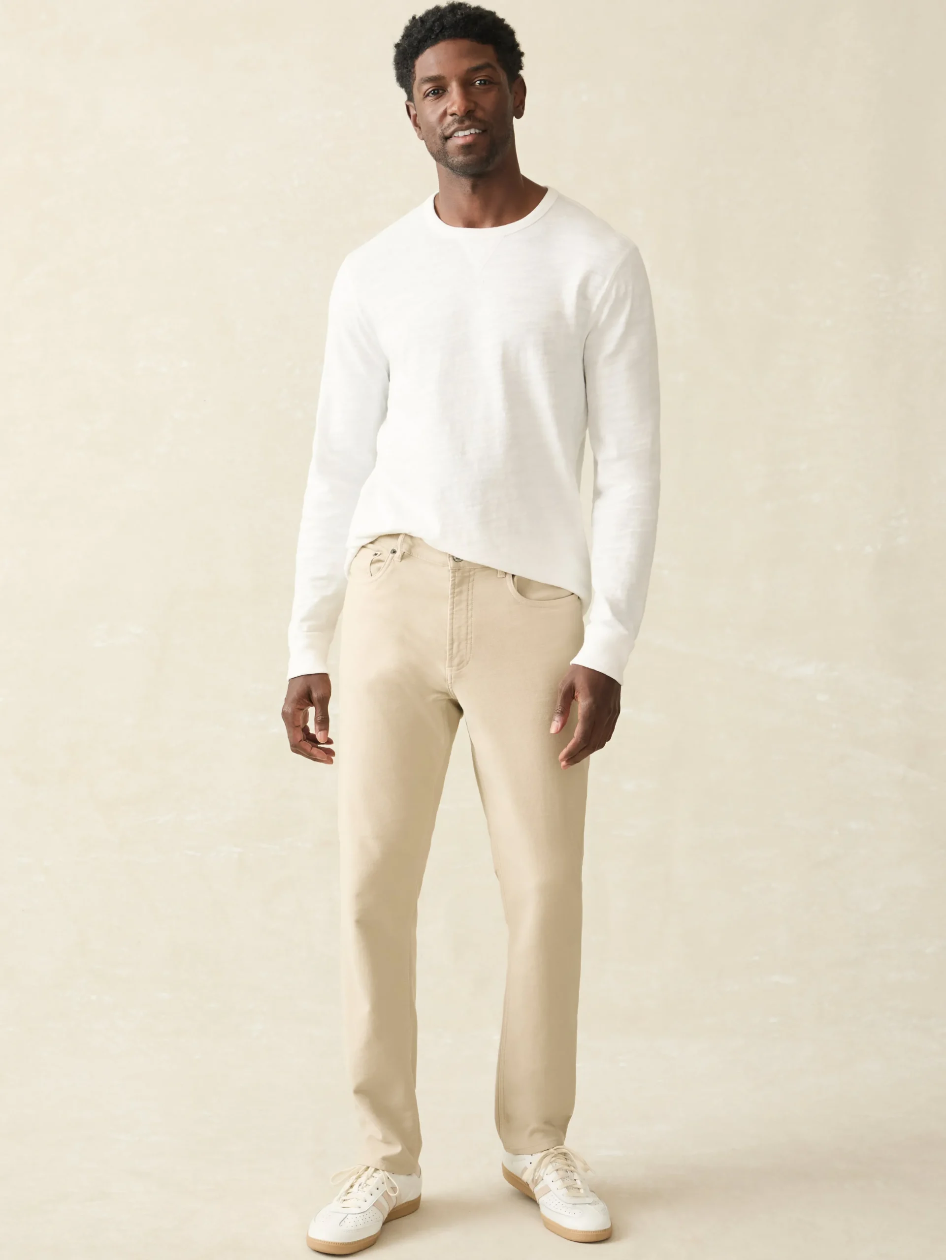 Faherty Brand Stretch Terry 5-Pocket Pant -^ Pants
