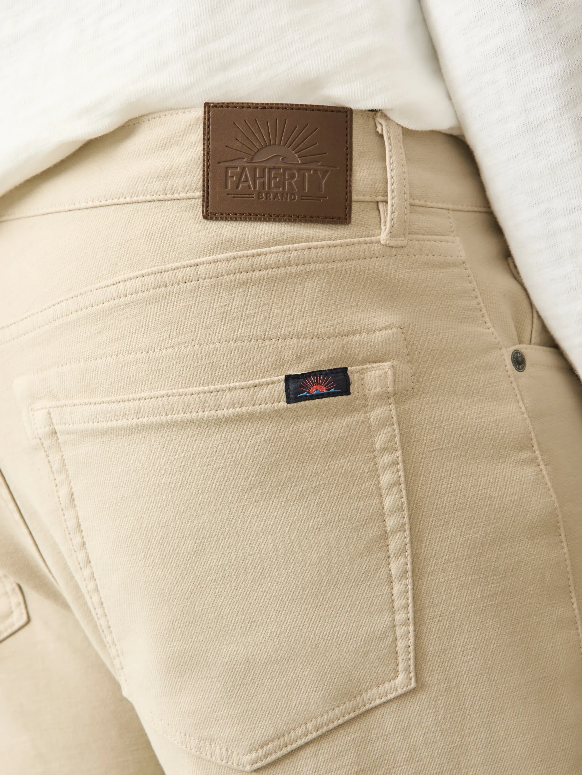 Faherty Brand Stretch Terry 5-Pocket Pant -^ Pants