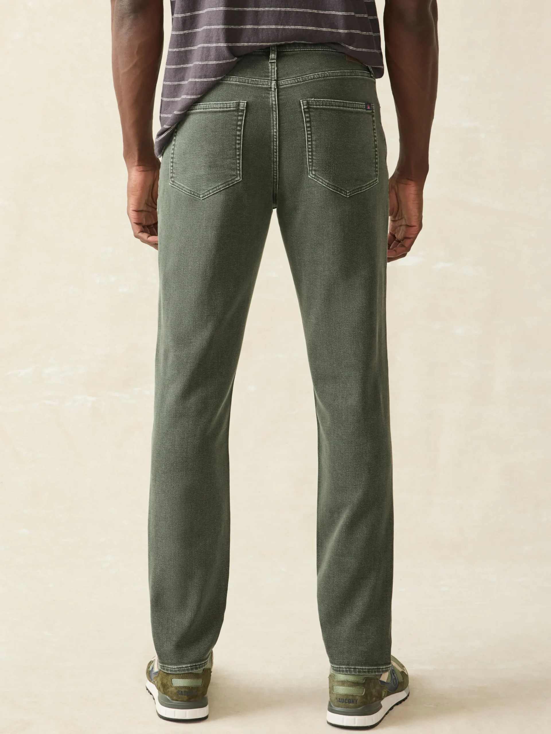 Faherty Brand Stretch Terry 5-Pocket Pant -^ Pants