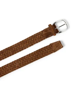 Faherty Brand Suede Woven Belt -^ Belts