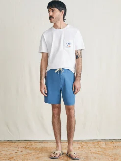Faherty Brand Sunwashed Boardshort -^ Swim
