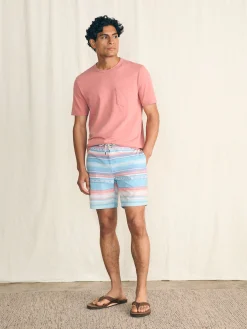 Faherty Brand Sunwashed Boardshort -^ Swim