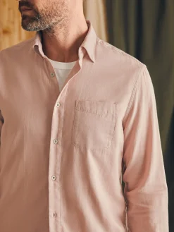 Faherty Brand Sunwashed Chambray Shirt -^ Shirts