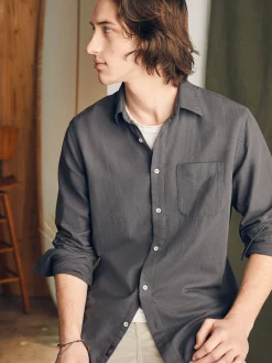 Faherty Brand Sunwashed Chambray Shirt -^ Shirts