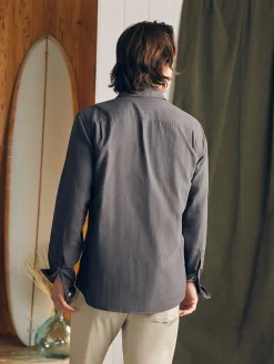 Faherty Brand Sunwashed Chambray Shirt -^ Shirts