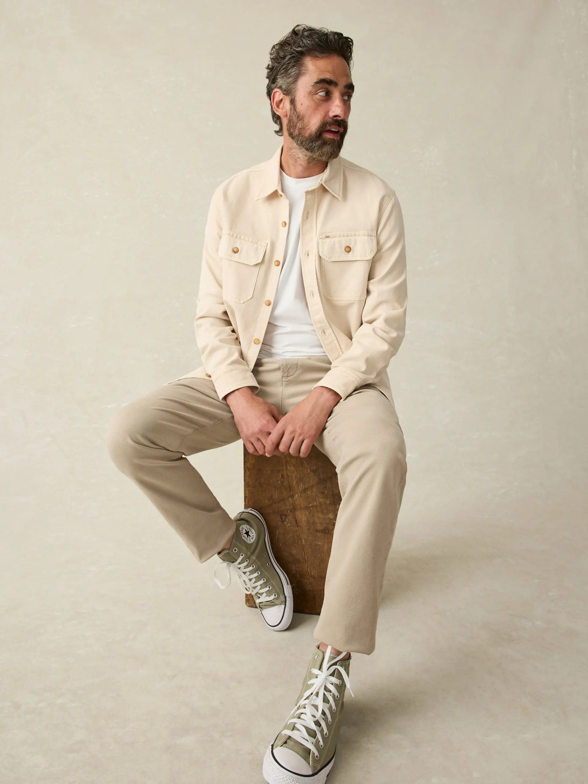 Faherty Brand Sunwashed CPO -^ Jackets & Vests