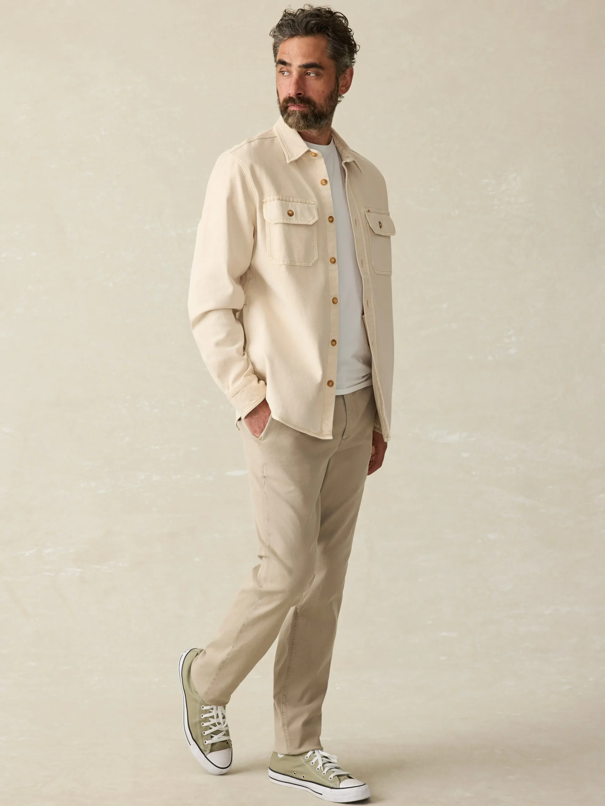 Faherty Brand Sunwashed CPO -^ Jackets & Vests