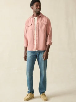 Faherty Brand Sunwashed CPO -^ Jackets & Vests