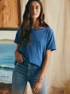 Faherty Brand Sunwashed Crew Tee -^Women T-Shirts