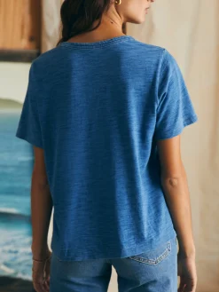 Faherty Brand Sunwashed Crew Tee -^Women T-Shirts