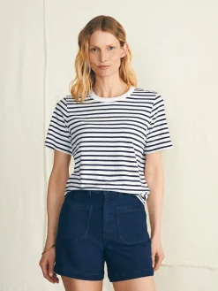 Faherty Brand Sunwashed Crew Tee -^Women T-Shirts
