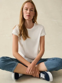 Faherty Brand Sunwashed Crew Tee -^Women T-Shirts